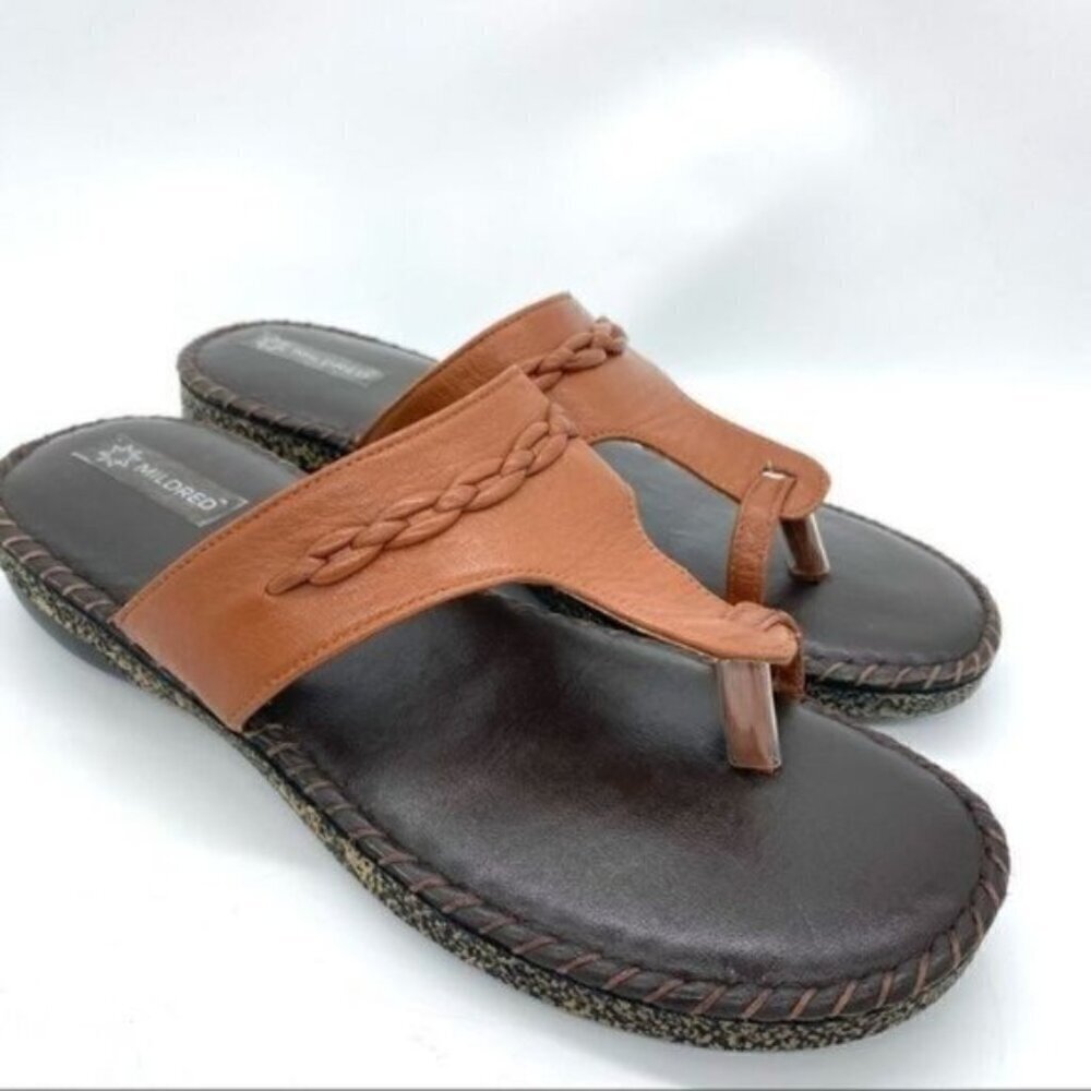 Mildred Women’s Padded Thong Sandals - Picture 12 of 16